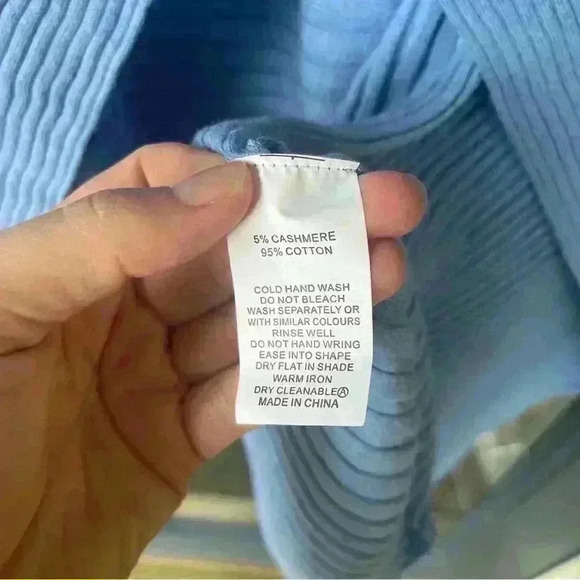 Zaket & plover blue one size shawl - Picture 3 of 6